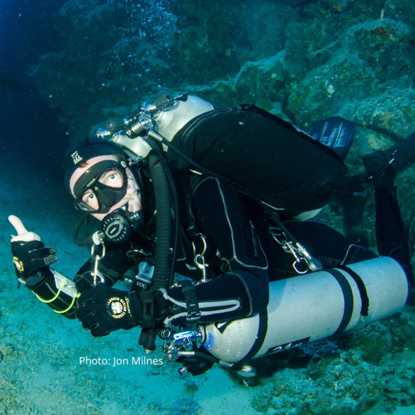 PADI Tec 45 diver